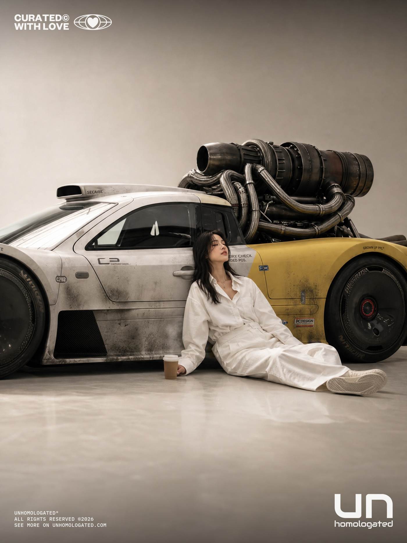 Mercedes CLK GTR plate, the shoot