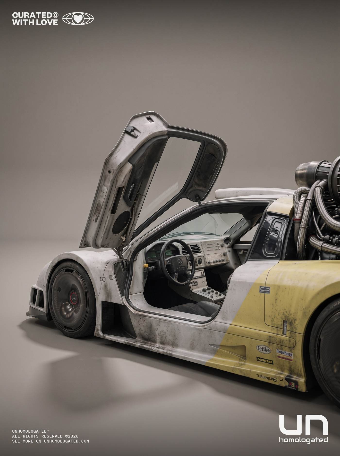 Mercedes CLK GTR plate, card 06 zugang
