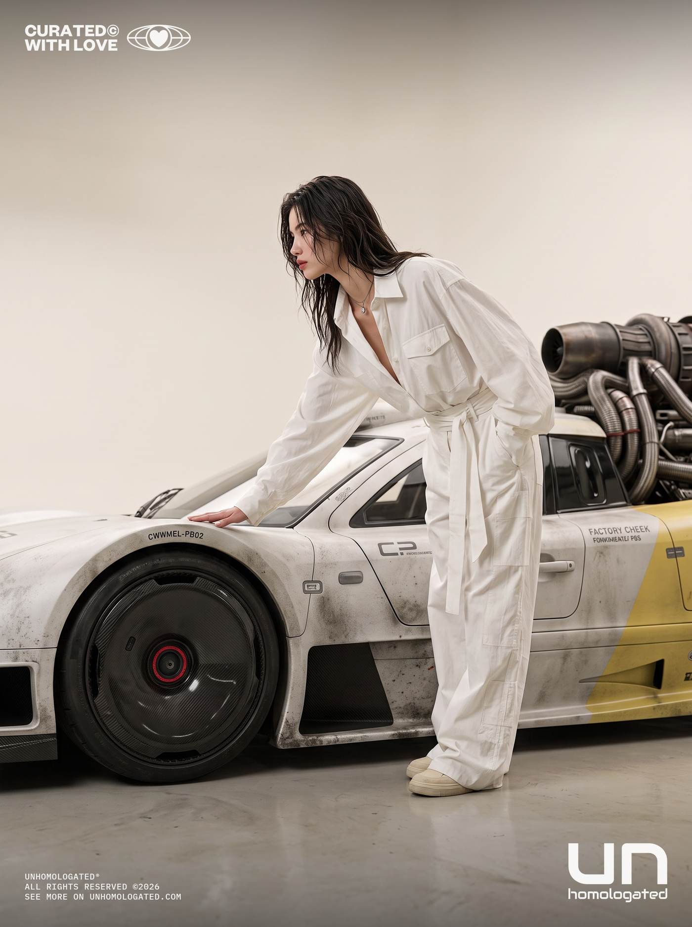 Mercedes CLK GTR plate, the shoot