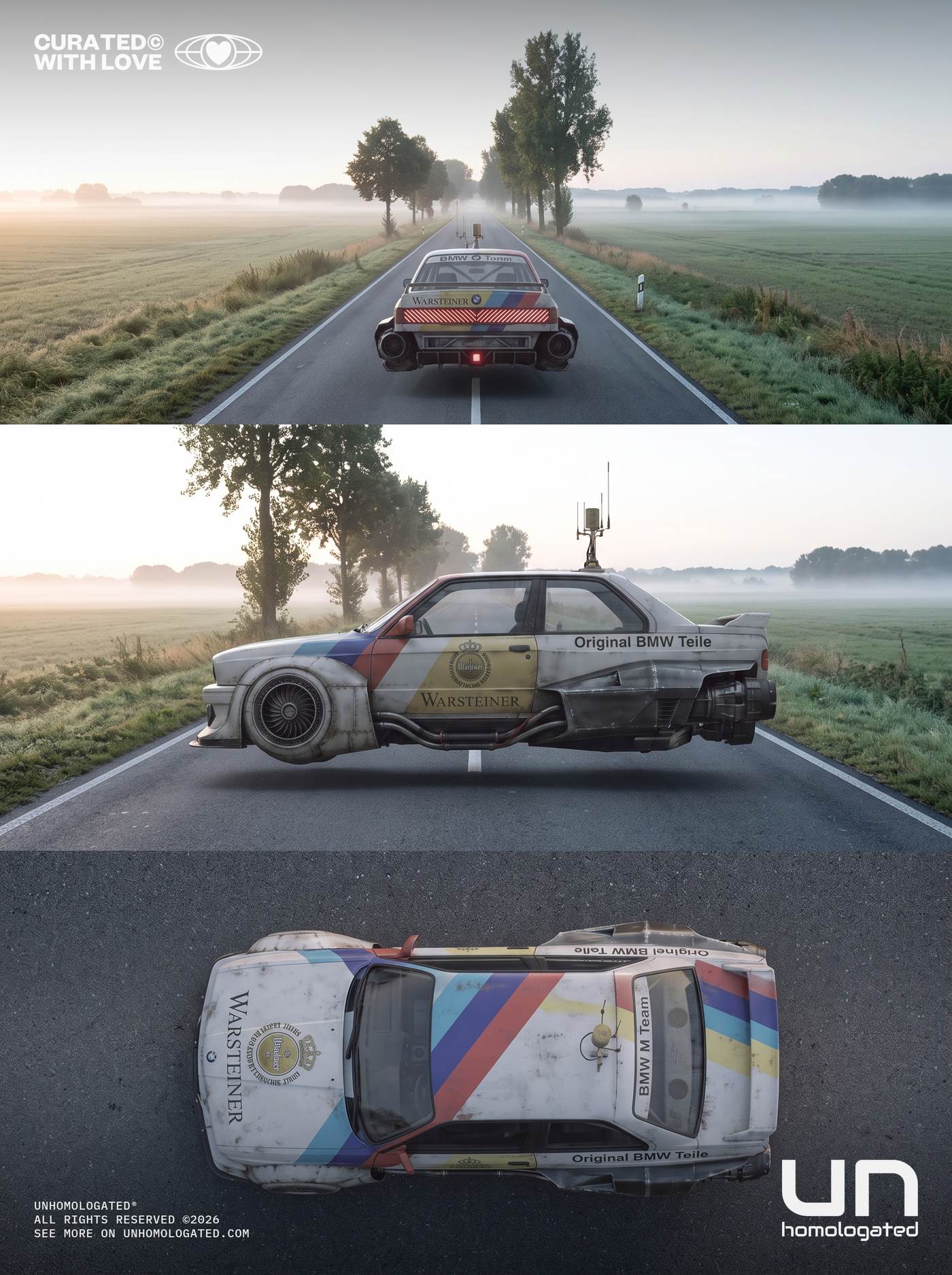 BMW M3 E30 plate, munich