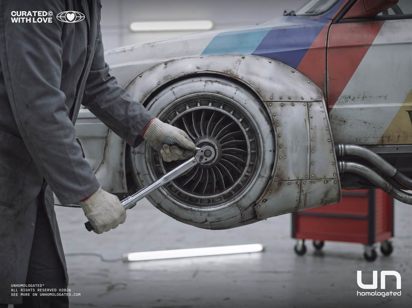 BMW M3 E30 plate, schwebewerk