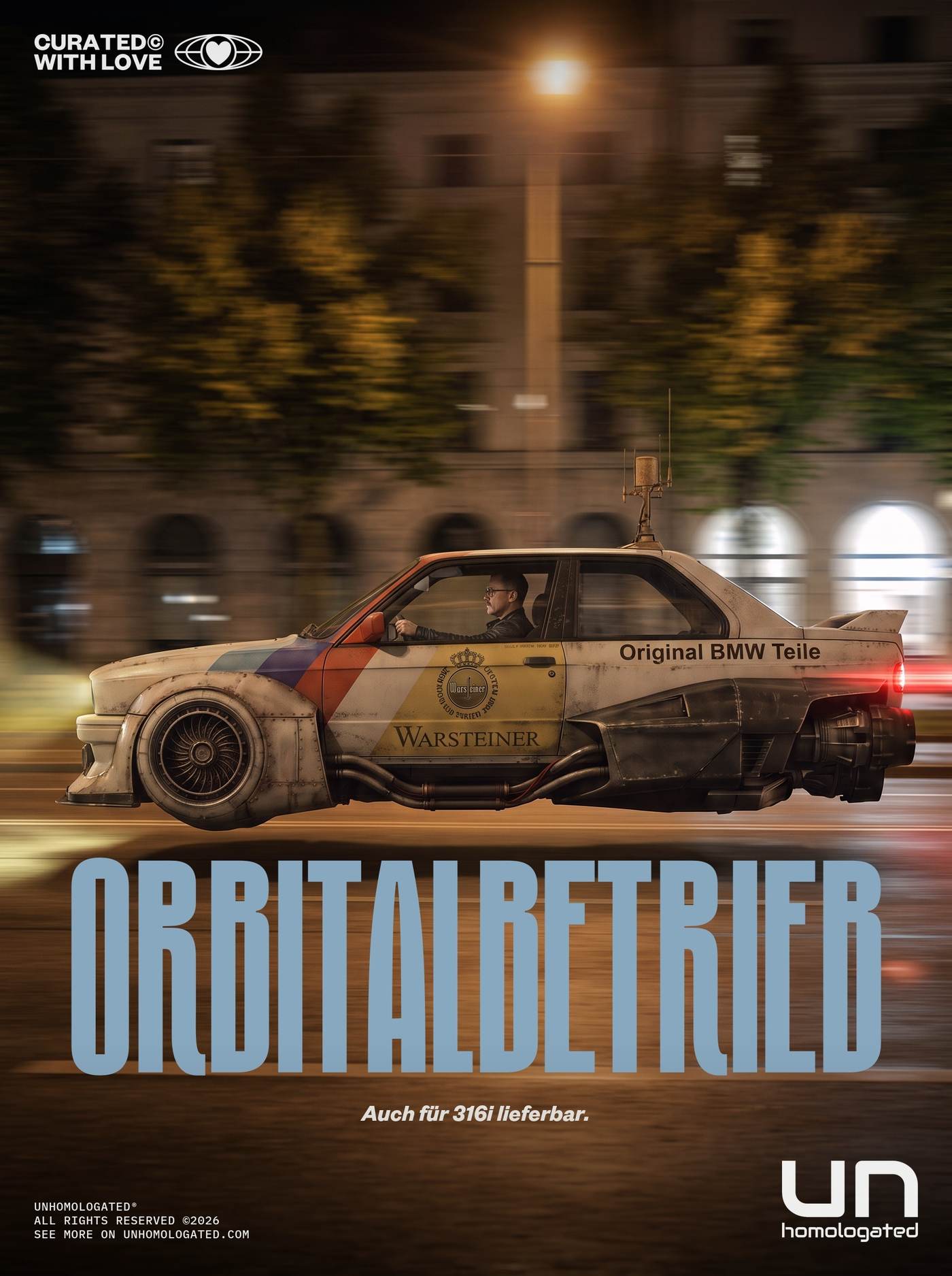 BMW M3 E30 plate, m3 orbitalbetrieb FINAL