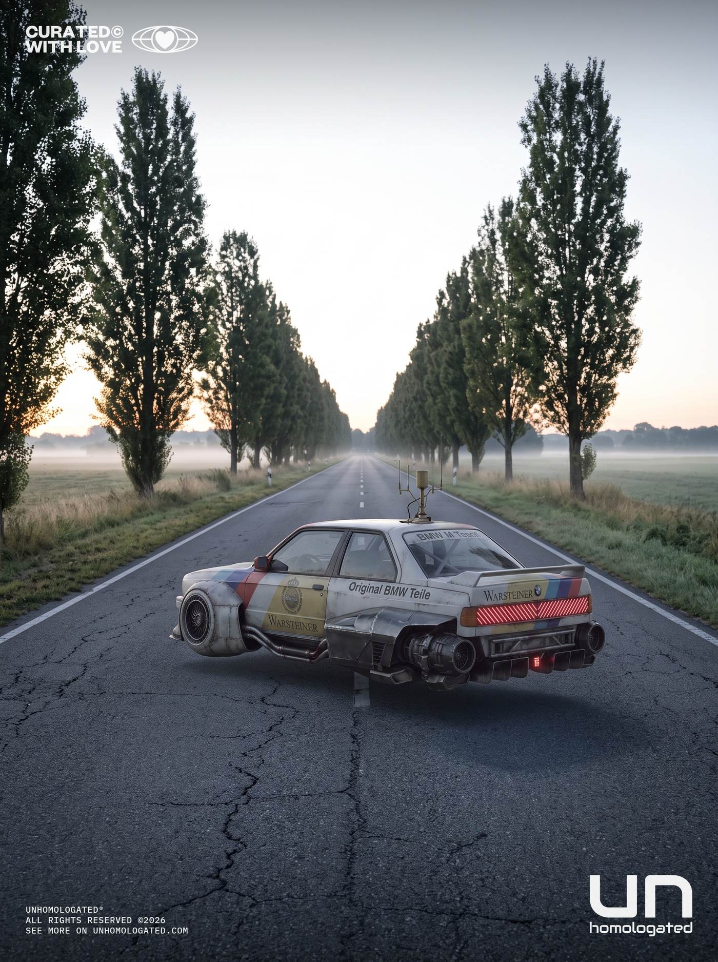 BMW M3 E30 plate, munich