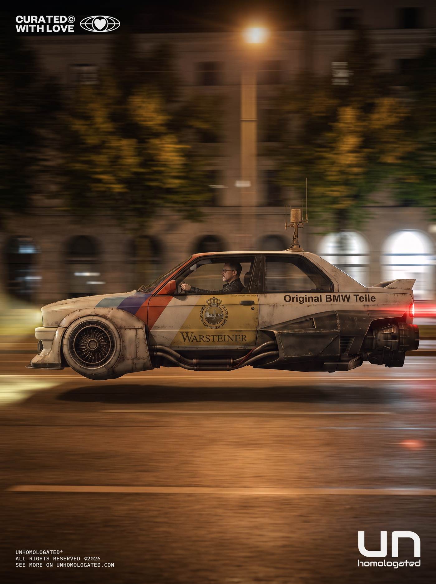BMW M3 E30 plate, munich
