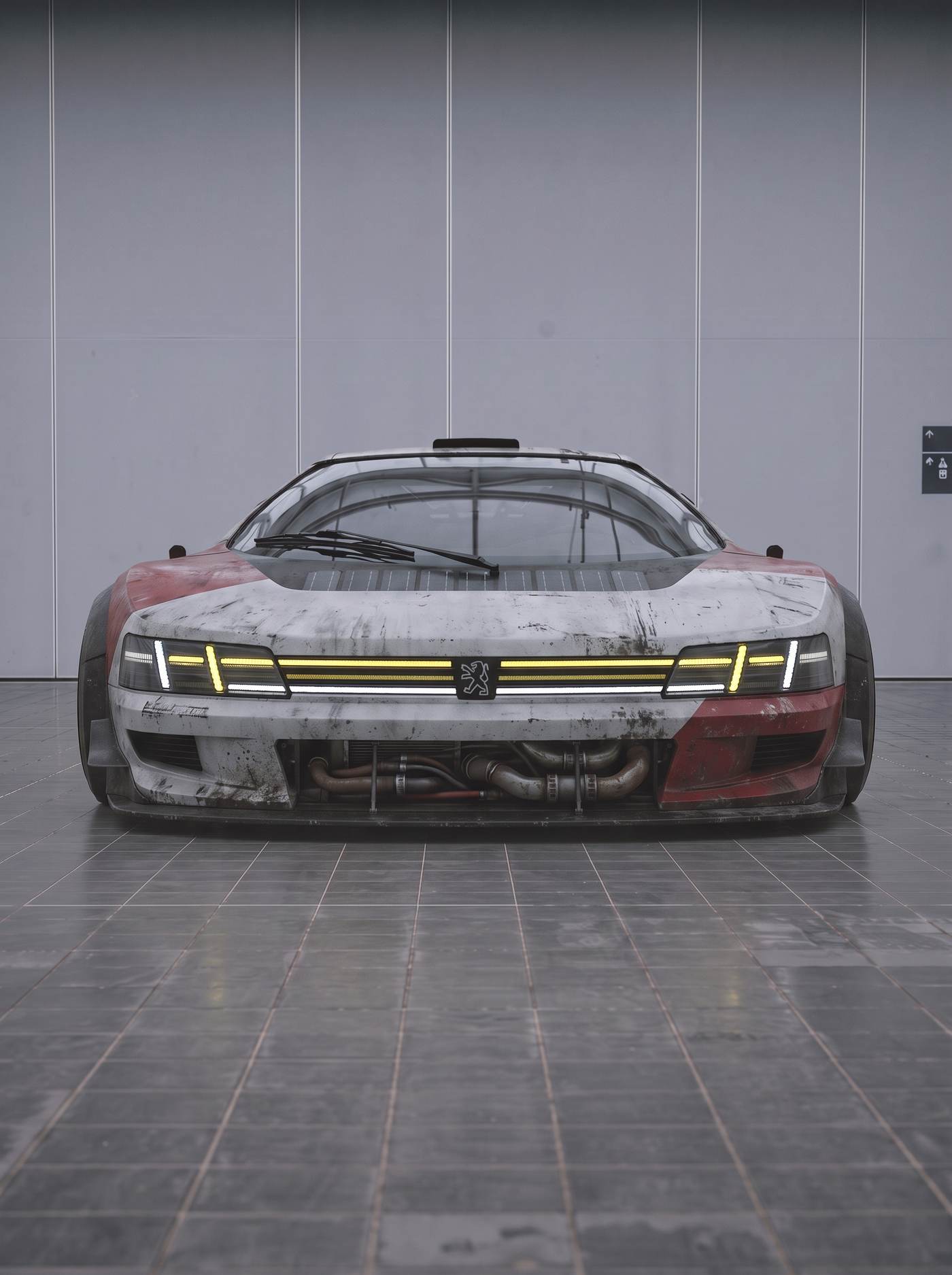 Peugeot Oxia plate, the lab
