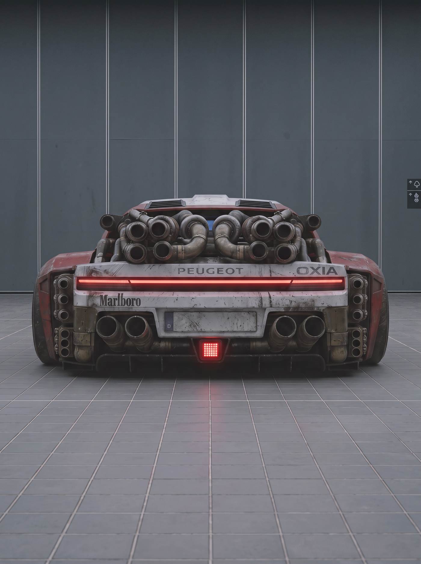 Peugeot Oxia plate, the lab