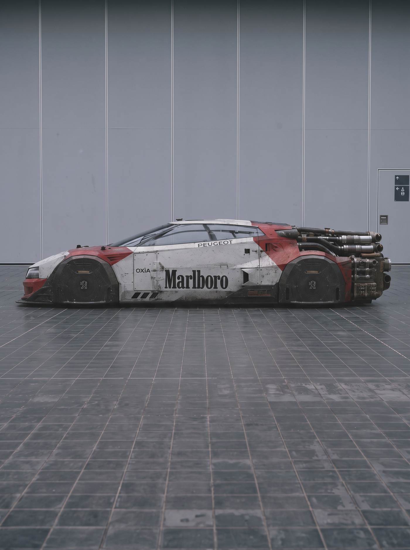 Peugeot Oxia plate, the lab