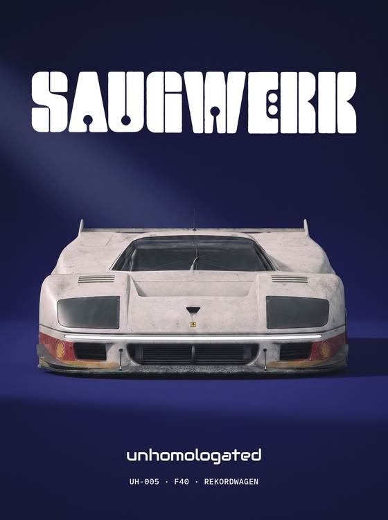 un-005 cover, Ferrari F40