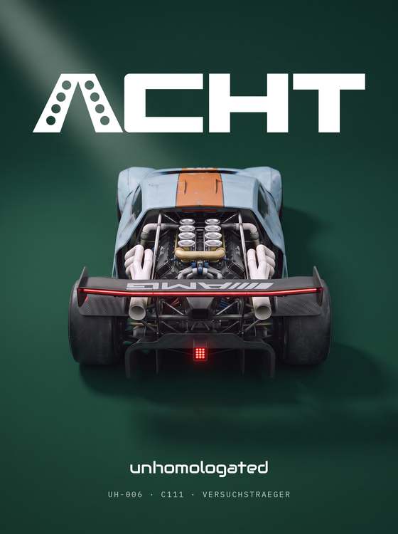 un-006 cover, Mercedes C111 EVO