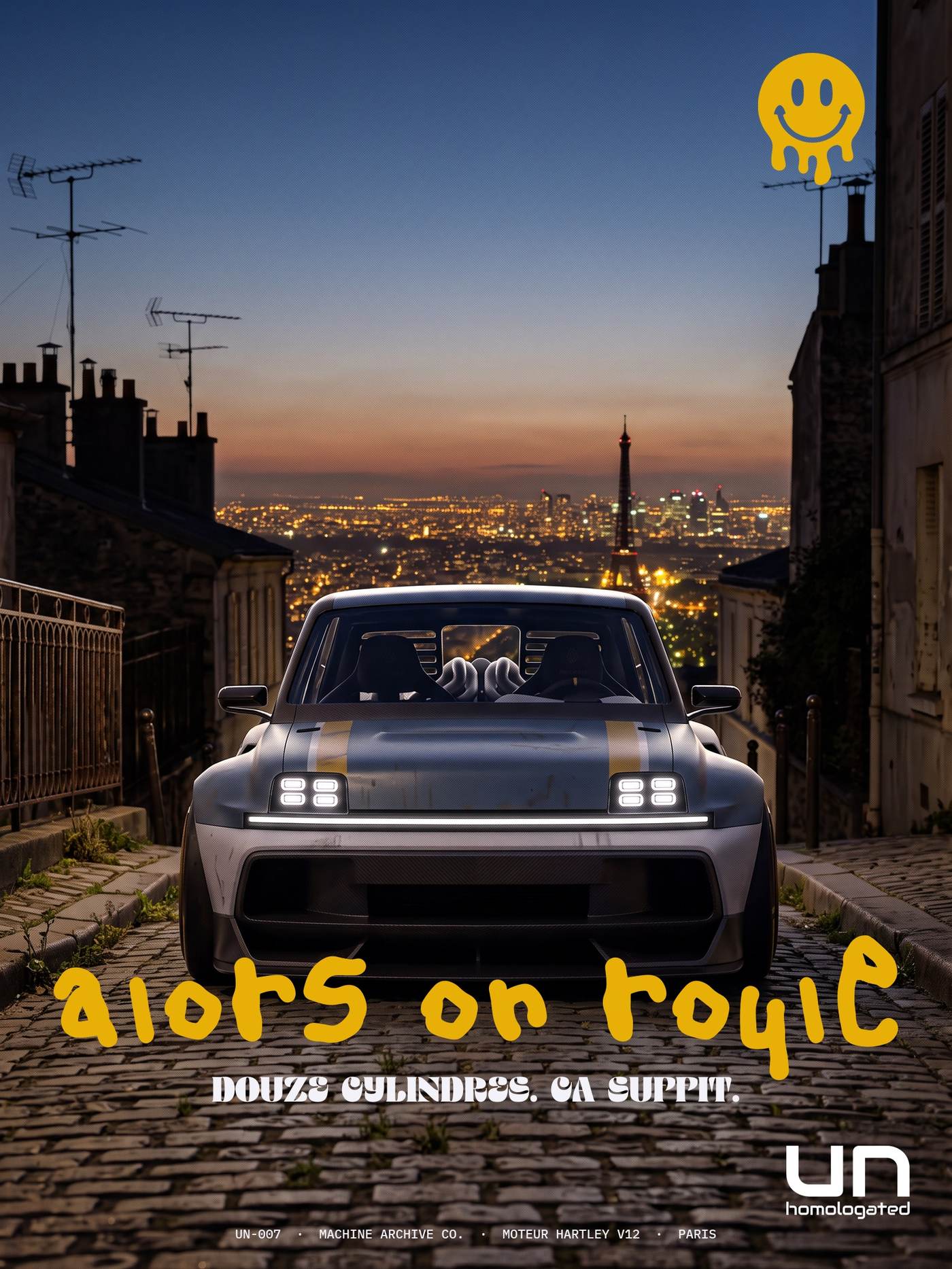 Renault 5 Turbo 3P plate, r5 P2 alors on roule FINAL