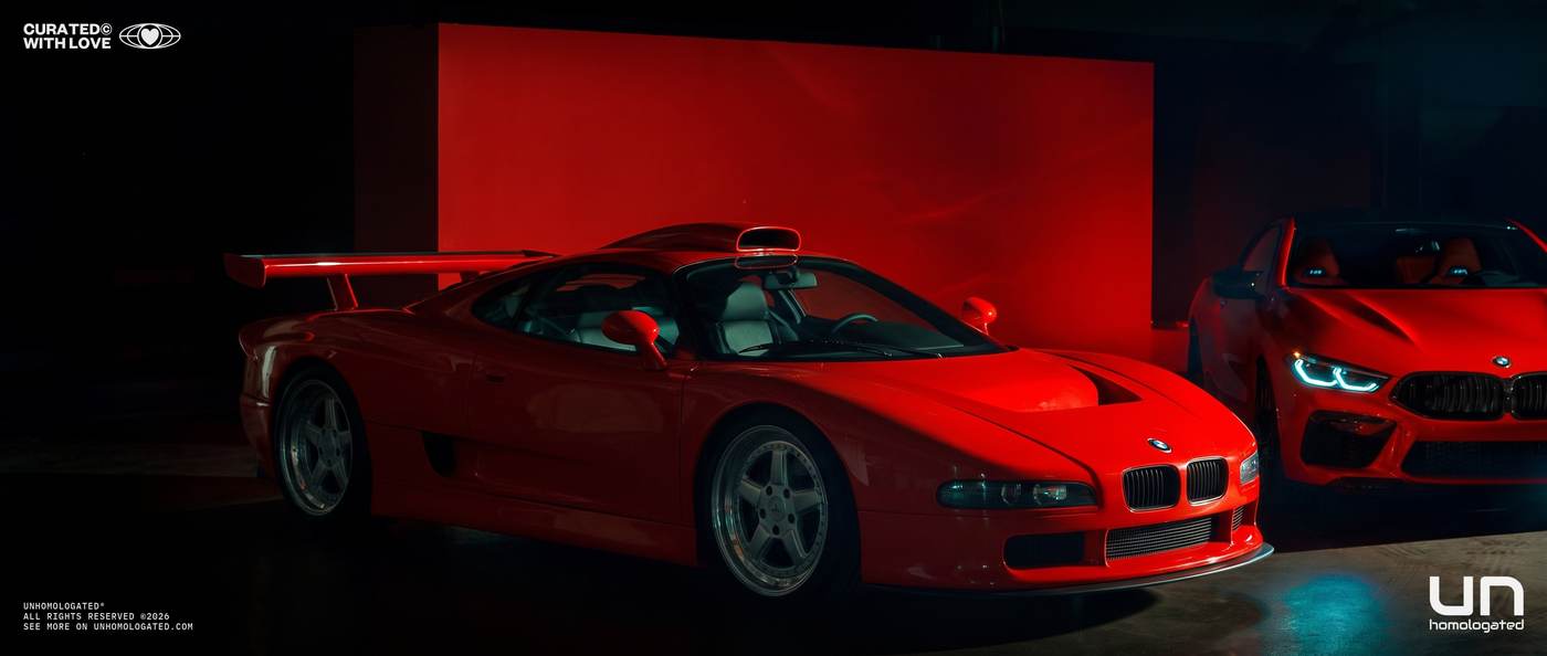 BMW M8 GT1 plate, history