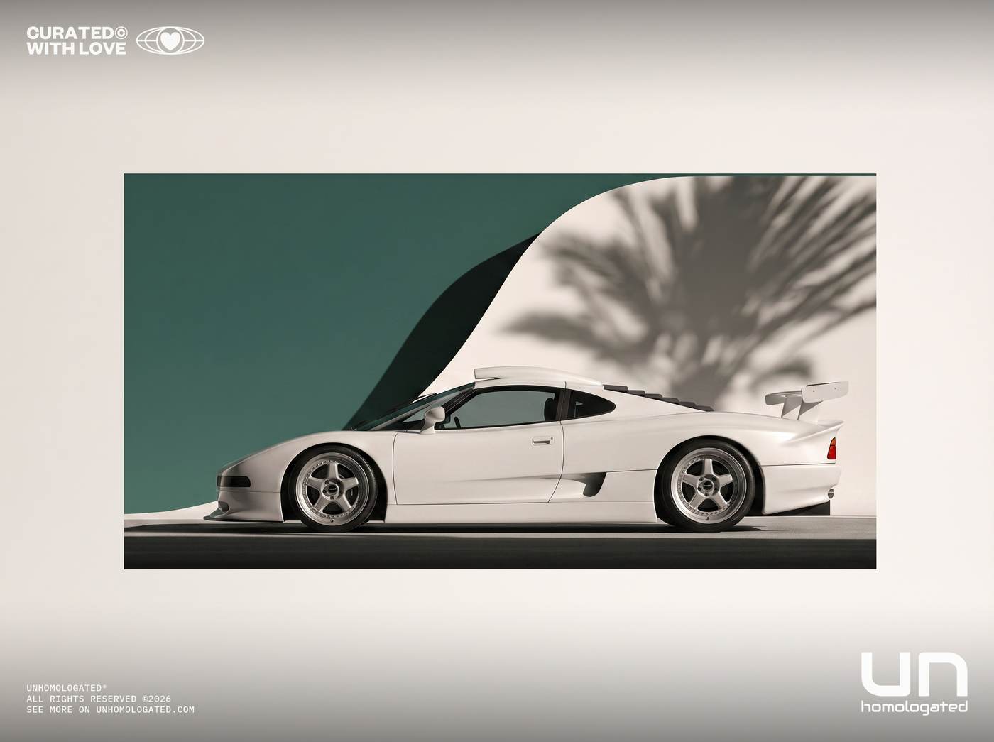 BMW M8 GT1 plate, the artifact