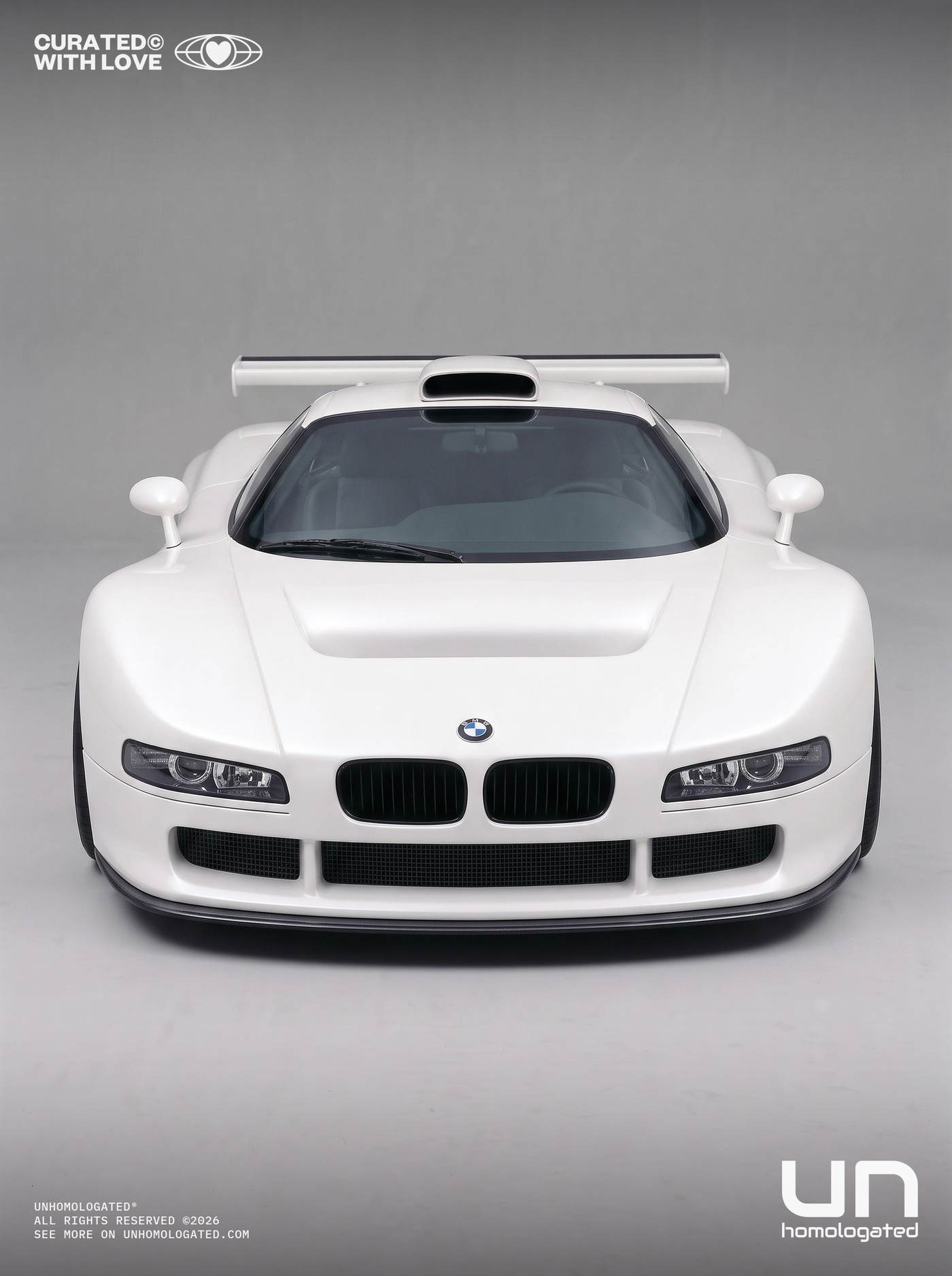 BMW M8 GT1 plate, m8gt1 serie 01 FINAL
