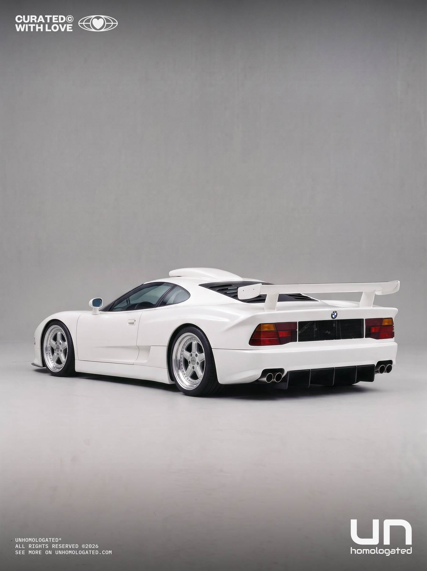 BMW M8 GT1 plate, m8gt1 serie 05 FINAL