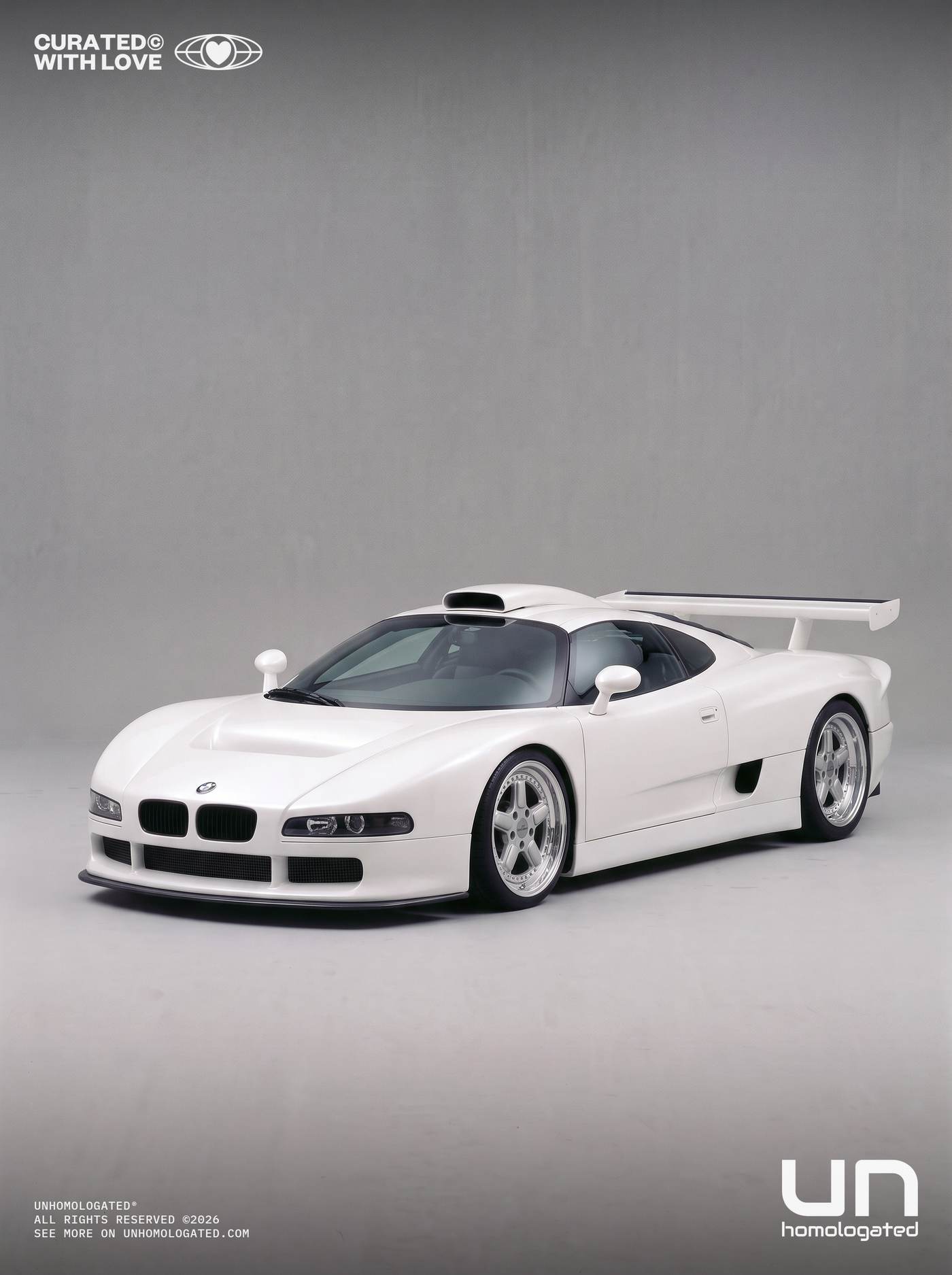 BMW M8 GT1 plate, m8gt1 serie 04 FINAL
